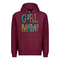 Burgundy Girl Mimi Premium Hoodie - BundleAndBundleShop