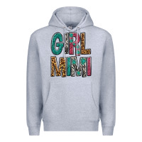 Heather Grey Girl Mimi Premium Hoodie - BundleAndBundleShop
