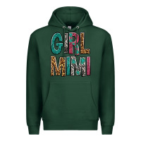 Sports Green Girl Mimi Premium Hoodie - BundleAndBundleShop
