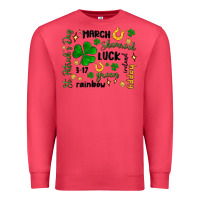 Cardinal st. patricks day doodle Premium Sweatshirt - MaliasSmallBusiness