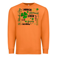 Carrot st. patricks day doodle Premium Sweatshirt - MaliasSmallBusiness