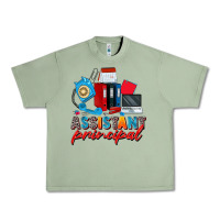 Oil Green assistant principal Urban Heavy Tee - Zillion Design Studio