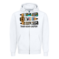 White western pencils teach love inspire Zipper Hoodie - JahusDesignShop