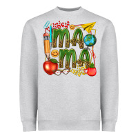 Mama Teacher Heavyweight Sweatshirt | Teevron