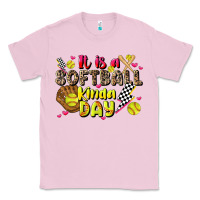 Bubblegum Pink it is a softball kinda day Classic Tee - JahusDesignShop