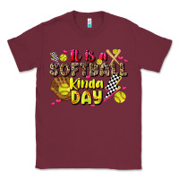 Burgundy it is a softball kinda day Classic Tee - JahusDesignShop