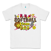 White it is a softball kinda day Classic Tee - JahusDesignShop