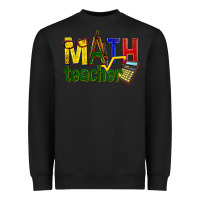 Black math teacher Heavyweight Sweatshirt - texasbilliewilder