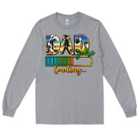 Heather Grey dad joke loading Long Sleeve Tee - AdoDesignShop