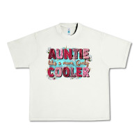 Pistachio auntie like mom only cooler Urban Heavy Tee - Zillion Design Studio