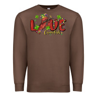 Chestnut mardi gras love crawfish Premium Sweatshirt - MaliasSmallBusiness