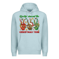 Rockin' Around The Christmas Tree Premium Hoodie | Teevron