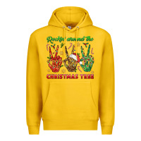 Lemon Rockin' Around The Christmas Tree Premium Hoodie - BundleAndBundleShop