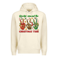 Sandshell Rockin' Around The Christmas Tree Premium Hoodie - BundleAndBundleShop
