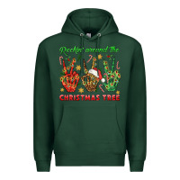 Sports Green Rockin' Around The Christmas Tree Premium Hoodie - BundleAndBundleShop