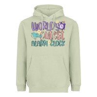 Matcha world's cutest alarm clock Heavyweight Hoodie - MaliasSmallBusiness