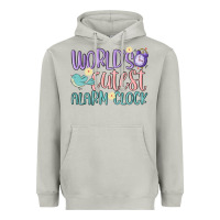 Moon Dust world's cutest alarm clock Heavyweight Hoodie - MaliasSmallBusiness