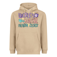 Mushroom world's cutest alarm clock Heavyweight Hoodie - MaliasSmallBusiness