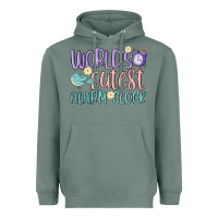 Sage world's cutest alarm clock Heavyweight Hoodie - MaliasSmallBusiness