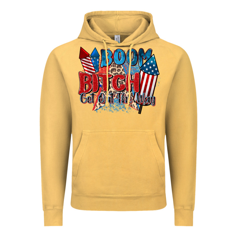 Boom Bitch Get Out The Way Vintage Hoodie by Zillion Design Studio | Teevron