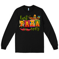 Black best papa ever Long Sleeve Tee - AdoDesignShop