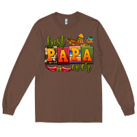 Chestnut best papa ever Long Sleeve Tee - AdoDesignShop