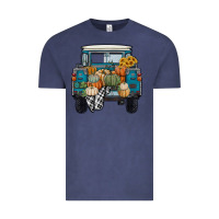 Vintage Denim pumpkin truck Vintage Tee - RanaPortraitStore