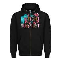 Black her fighting is our fight Zipper Hoodie - AdoDesignShop