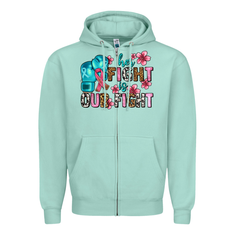 Her Fighting Is Our Fight Zipper Hoodie by AdoDesignShop | Teevron