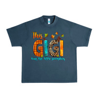 Midnight Navy this gigi loves her little pumpkins Urban Heavy Tee - texasbilliewilder