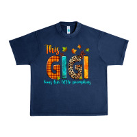 Navy this gigi loves her little pumpkins Urban Heavy Tee - texasbilliewilder