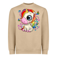 Mushroom unicorn Heavyweight Sweatshirt - Zillion Design Studio