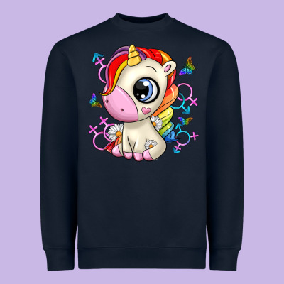 Unicorn Heavyweight Sweatshirt Designed By Zillion Design Studio