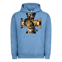 Pigment Pebble Blue Bronc Rider Urban Hoodie - Bettercallsaul