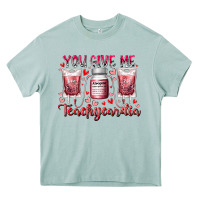 Arona you give me teachcardia Heavy Core Tee - RacoonDesign
