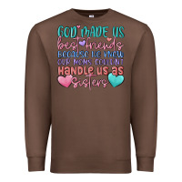 Chestnut god made us best friend Premium Sweatshirt - MaliasSmallBusiness