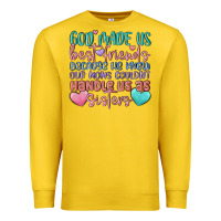 Lemon god made us best friend Premium Sweatshirt - MaliasSmallBusiness