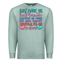 Seafoam god made us best friend Premium Sweatshirt - MaliasSmallBusiness