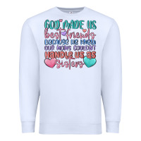 White god made us best friend Premium Sweatshirt - MaliasSmallBusiness