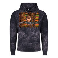 Cloud Black black history brushstroke Vintage Hoodie - texasbilliewilder