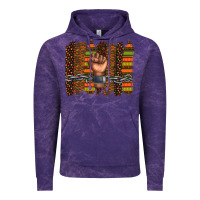 Cloud Purple black history brushstroke Vintage Hoodie - texasbilliewilder