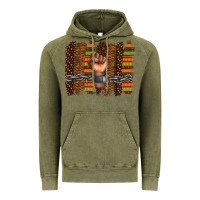 Vintage Olive black history brushstroke Vintage Hoodie - texasbilliewilder