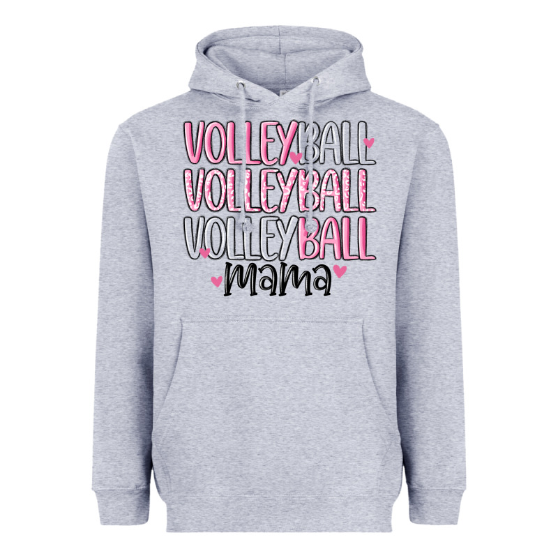 Volleyball Mama Heavyweight Hoodie by MaliasSmallBusiness | Teevron