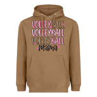 Toasted Coconut volleyball mama Heavyweight Hoodie - MaliasSmallBusiness