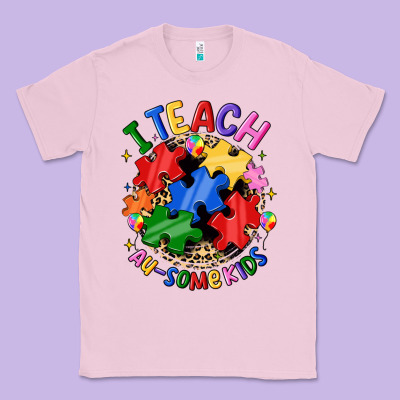 I Teach Au Some Kids Classic Tee Designed By Jahusdesignshop