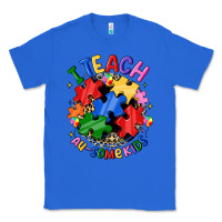 True Royal i teach au some kids Classic Tee - JahusDesignShop
