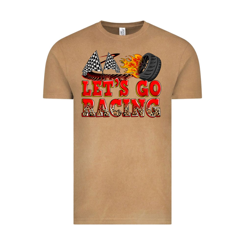 Let's Go Racing Vintage Tee by Zillion Design Studio | Teevron