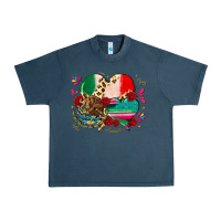 Midnight Navy mexican hearts Urban Heavy Tee - CTS Tumbler Store