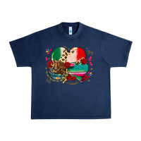 Navy mexican hearts Urban Heavy Tee - CTS Tumbler Store