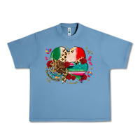 Pebble Blue mexican hearts Urban Heavy Tee - CTS Tumbler Store